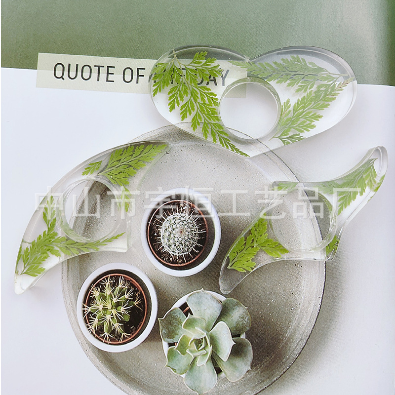 Creative book press glue drop reading aid real flower resin crafts glue drop gift jewelry