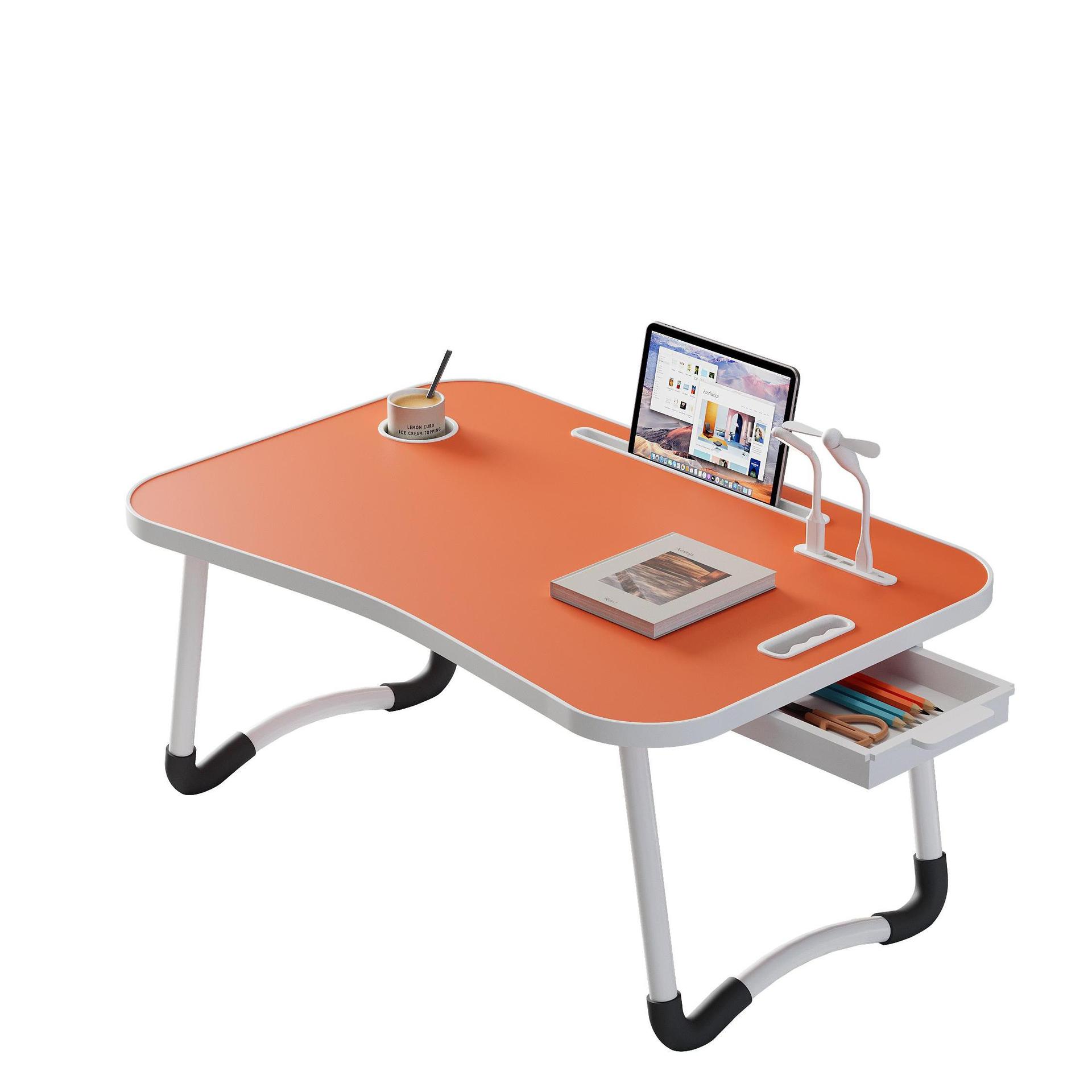 Chenlan Yipin Computer Desk Bed Small Table Lazy Desk Bedroom Foldable Table Student Learning Table Board Simple