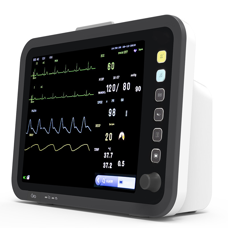 Multi-Parameter Portable Monitor/Medical Monitor Hospital Patient Ward Monitor Factory Price Maintenance Fee