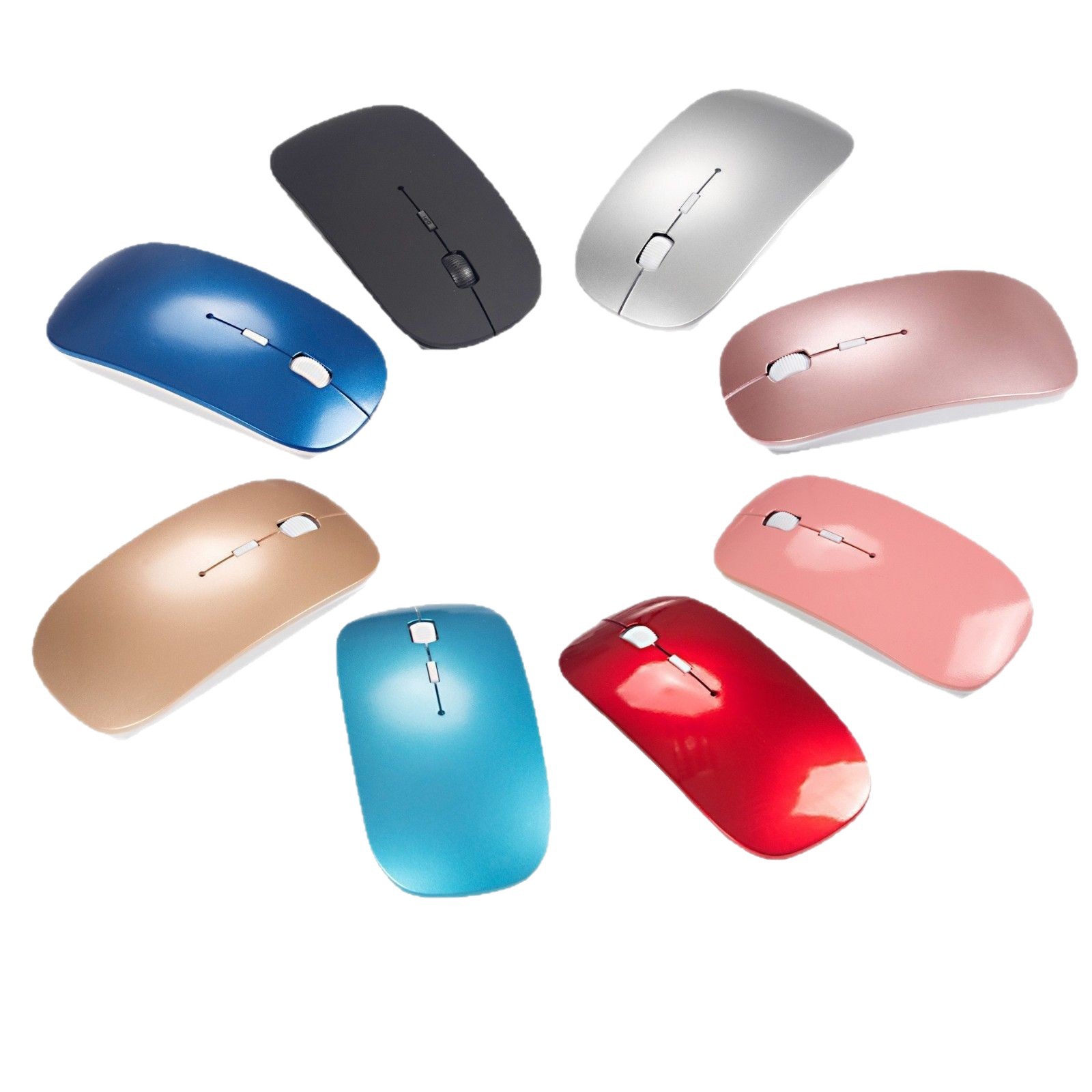 Cross-border wholesale luminous office bluetooth mute wireless mouse gift gaming computer laptop charging mouse