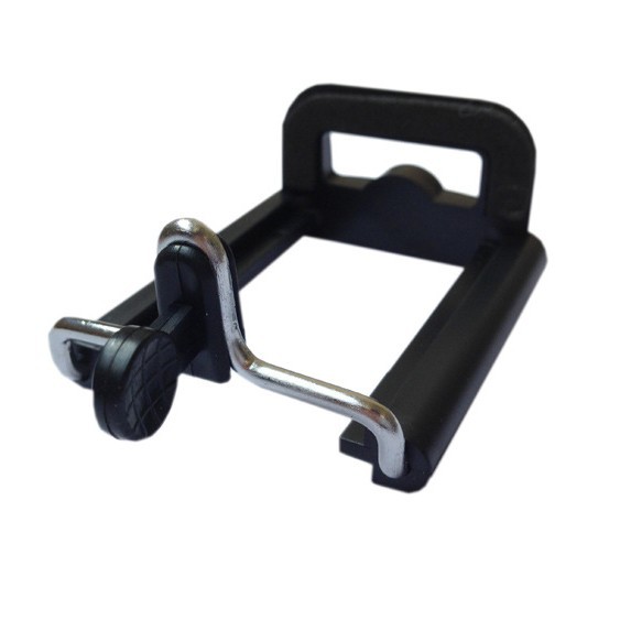 Portable One-Line I-Shaped Phone Clip with Dual Holes for Selfie Stick Accessories/Android/Phone Clip