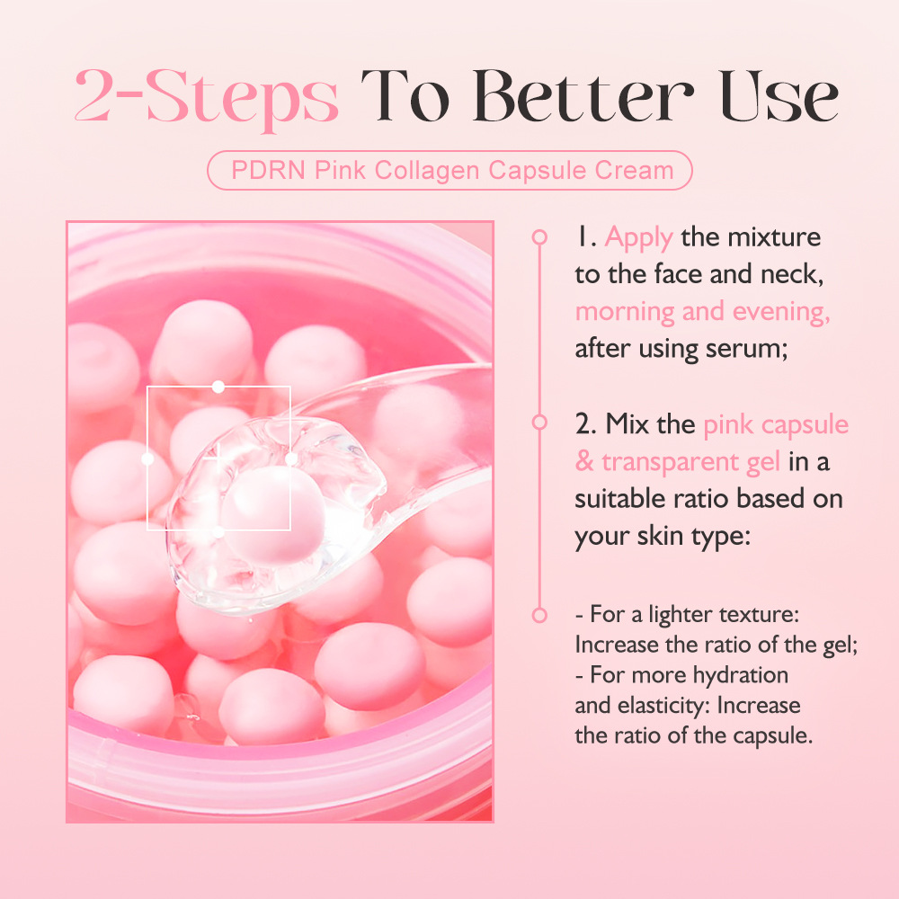 KOEC powder polypeptide collagen filling cream moisturizing PDRN facial moisturizing cream cross-border explosion wholesale