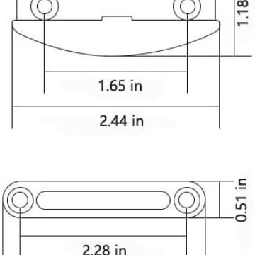Cross-border RV bus Commercial Vehicle modification accessories cabin door suction T-type warehouse door suction nylon material anti-aging door suction