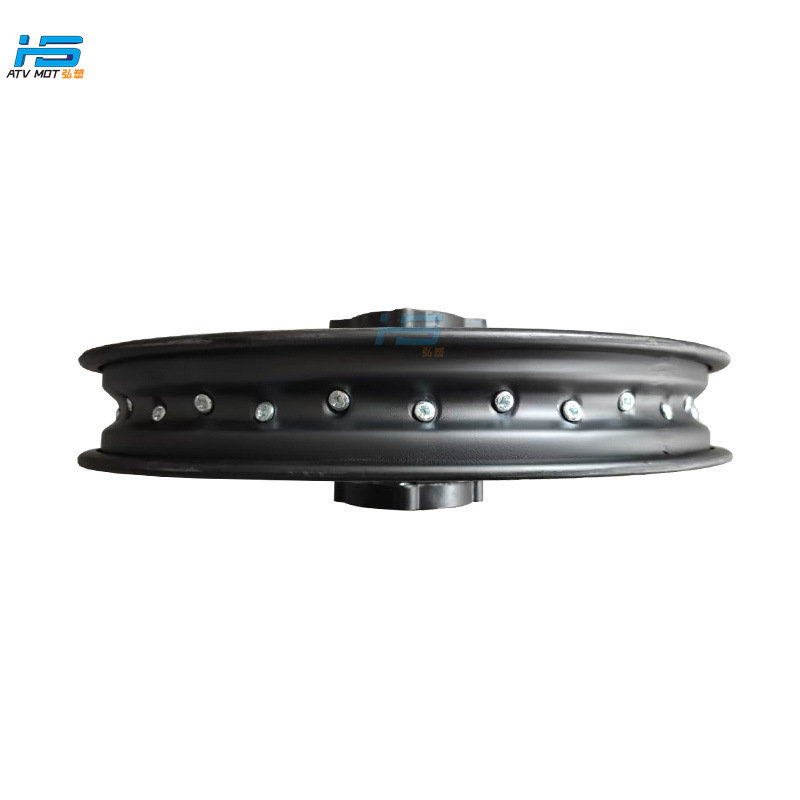 Off-road motorcycle accessories C disc front wheel hub 1.6X19 inch rear iron rim 1.85X16 inch tire iron ring drum core