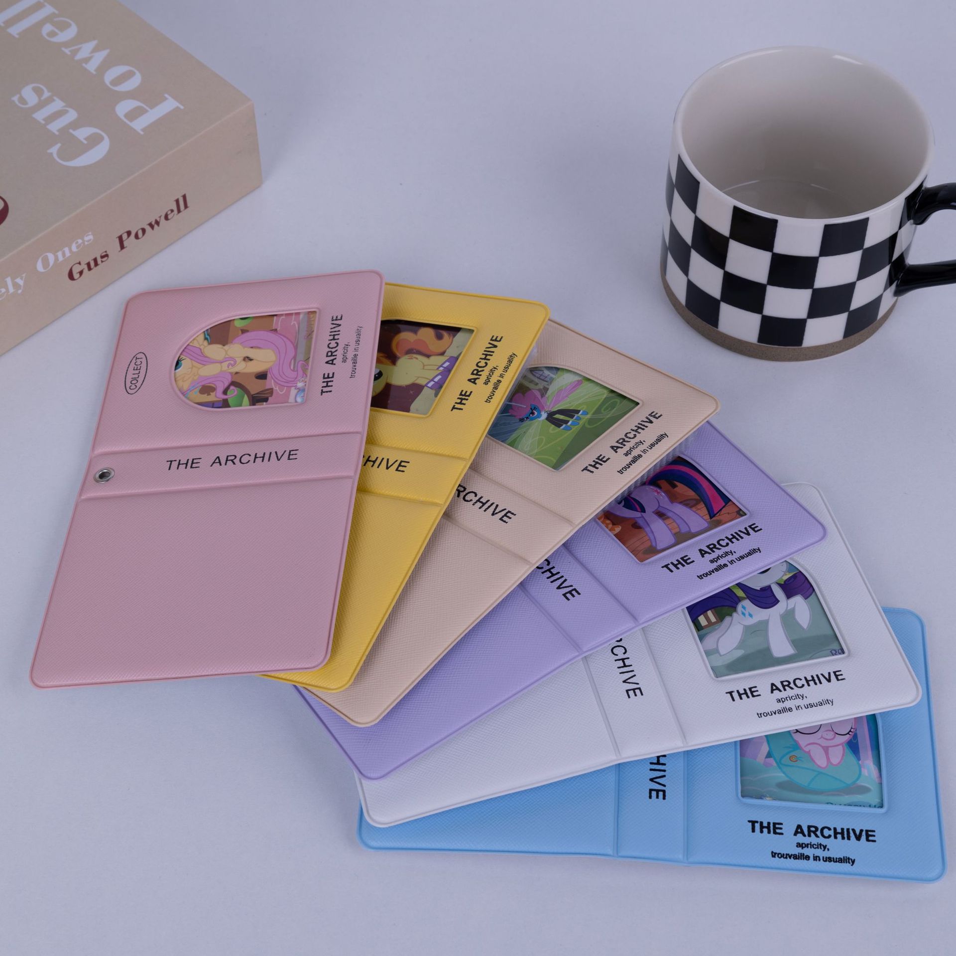 Pony Polly Yigong Card Book Card Book Star-chasing Album Card Storage Book Cute High-value Pony Polly Card