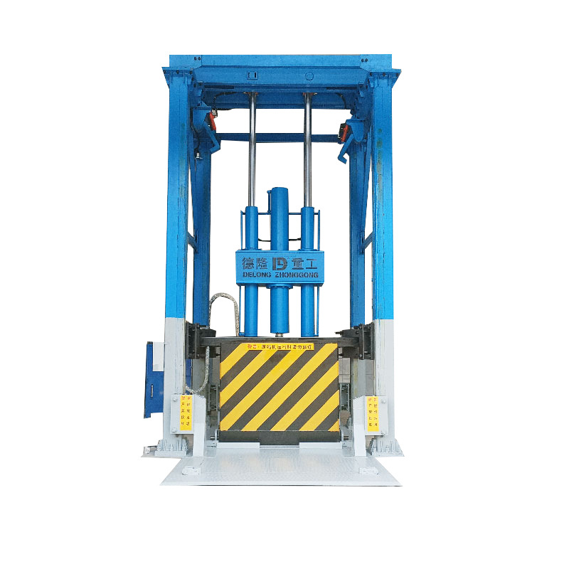 Garbage Compression Station Upgrades Vertical Garbage Compression Equipment 8 Cubic Meters Garbage Compression Transfer Station Compressor