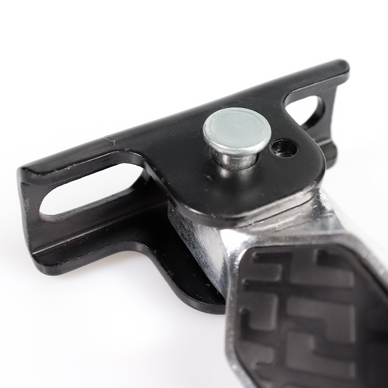 New national standard electric car named Yue pedal Yadi Emma battery car aluminum alloy folding rear pedal modification accessories