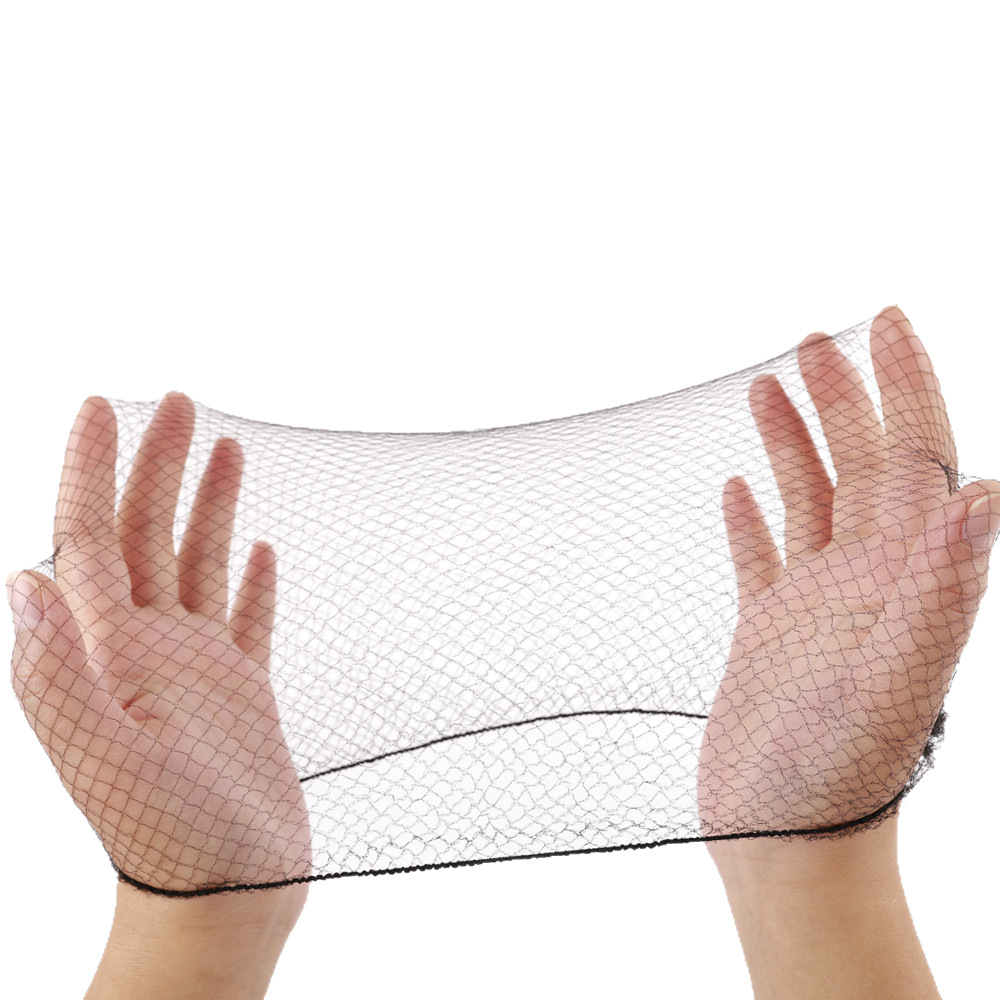 High-Elasticity Invisible Hair Net for Cross-Border Dancers, Ultra-Fine Wig Hair Net for Bun Hairstyles