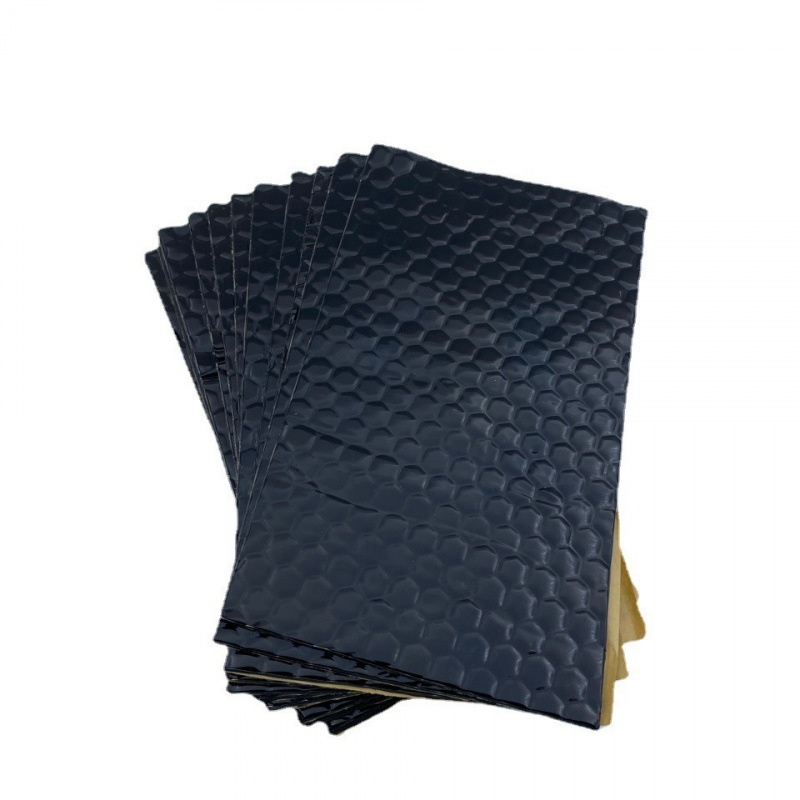 Car Sound Insulation Material Butyl Rubber Anti-Vibration Board Environmentally Friendly High Temperature Resistant Adhesive Damping Board Sound-Absorbing and Shock-Absorbing Material