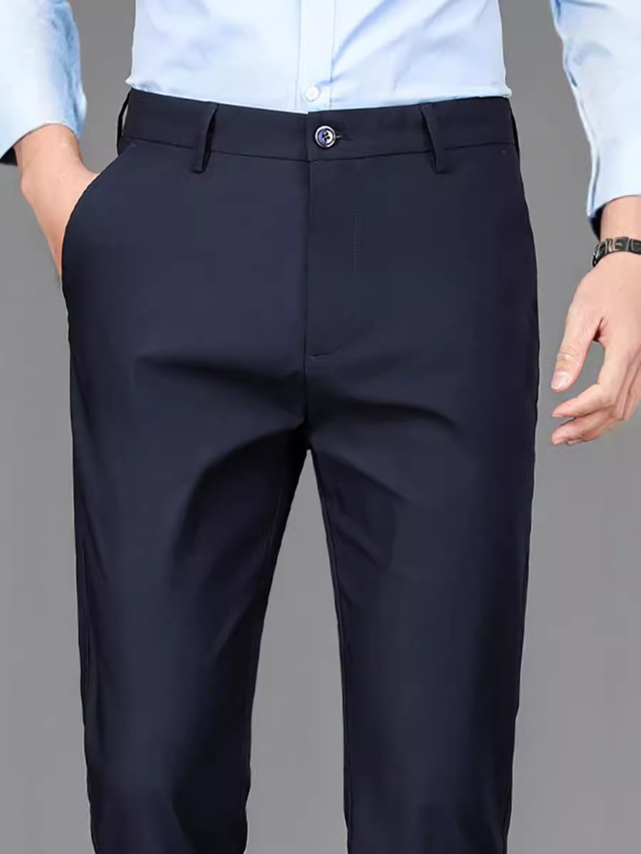 [Taobao Explosions] Casual Pants Men's Black Professional Dress Pants Men's 2024 Stretch Straight Pants
