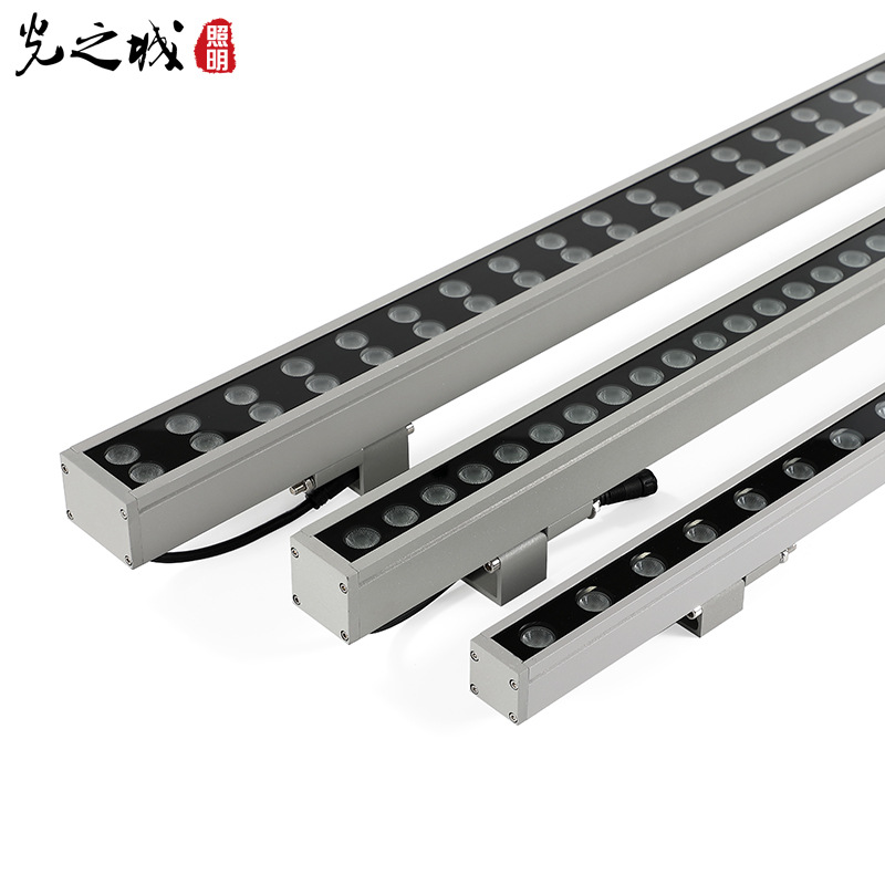 wall washer outdoor led construction lighting colorful exterior wall lights building bridge rgb waterproof strip light