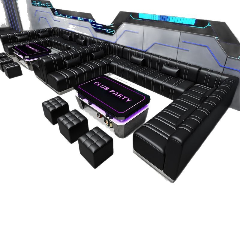 Source Manufacturer Produces Bar Hall Box Red Hall Mengtian Nightclub Wine Bar Booth Combination Ktv Bar Sofa