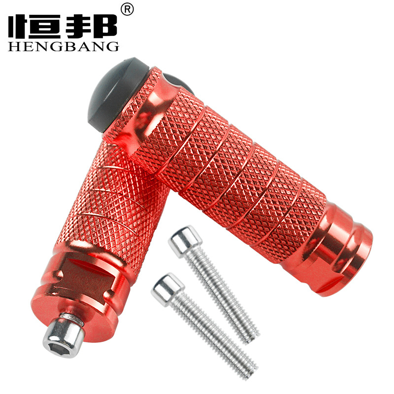 Modified motorcycle accessories electric car accessories CNC aluminum alloy Harley drop-resistant stick pedal Anode Oxidation