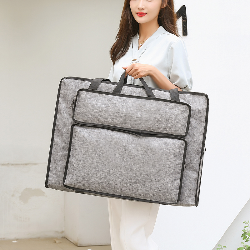 Waterproof watercolor bag moisture-proof art painting bag lightweight 8K watercolor bag 4K storage large capacity painting bag