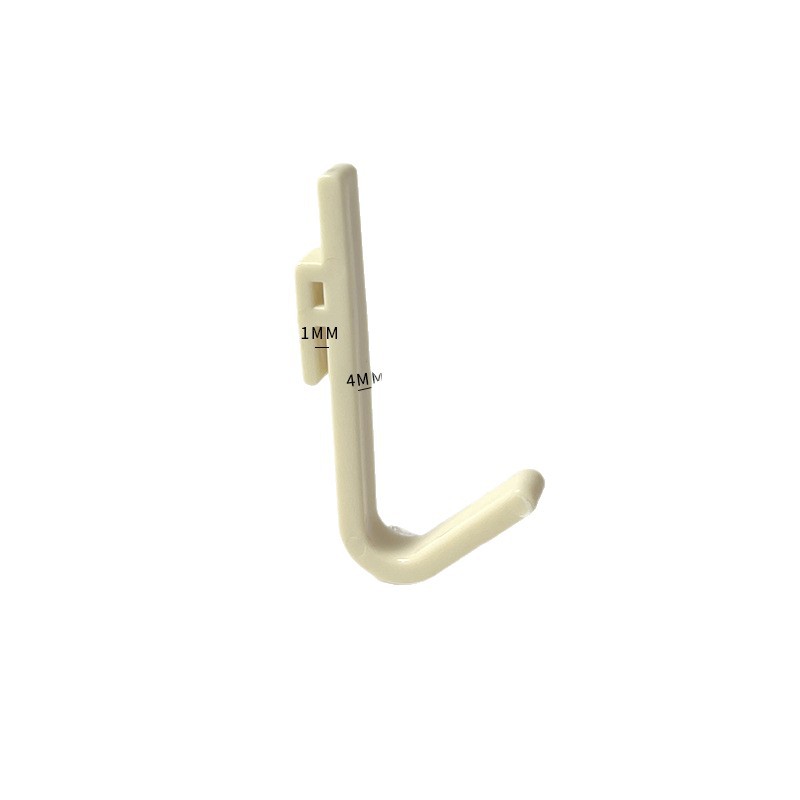 Plastic Hooks Kitchen Bathroom Bedroom Balcony Window Sill Accessories Flat Plastic Card Hook Buckle Storage Rack Manufacturer Wholesale