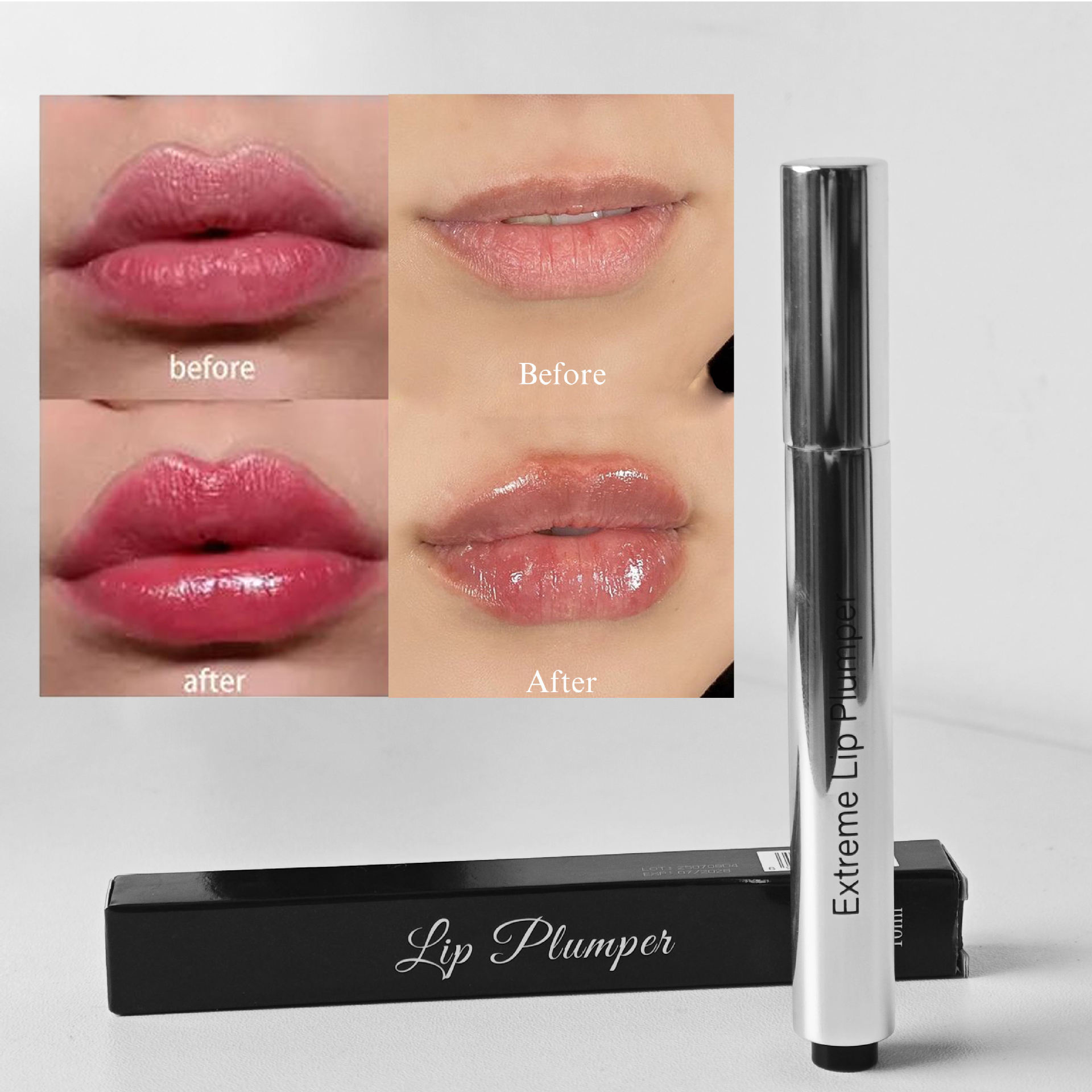 Cross-Border Instantfuller Lips Gloss Lip Plumper Long-Lasting Hyaluronic Acid Collagen Lip Plumping Pen