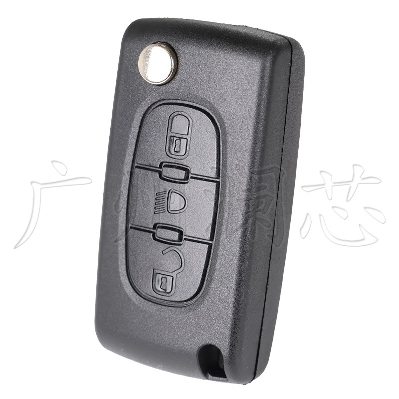 Applicable to Peugeot Citroen Folding Remote Control Replacement Shell Car Key Shell HU83 VA2 CE0523 CE0536