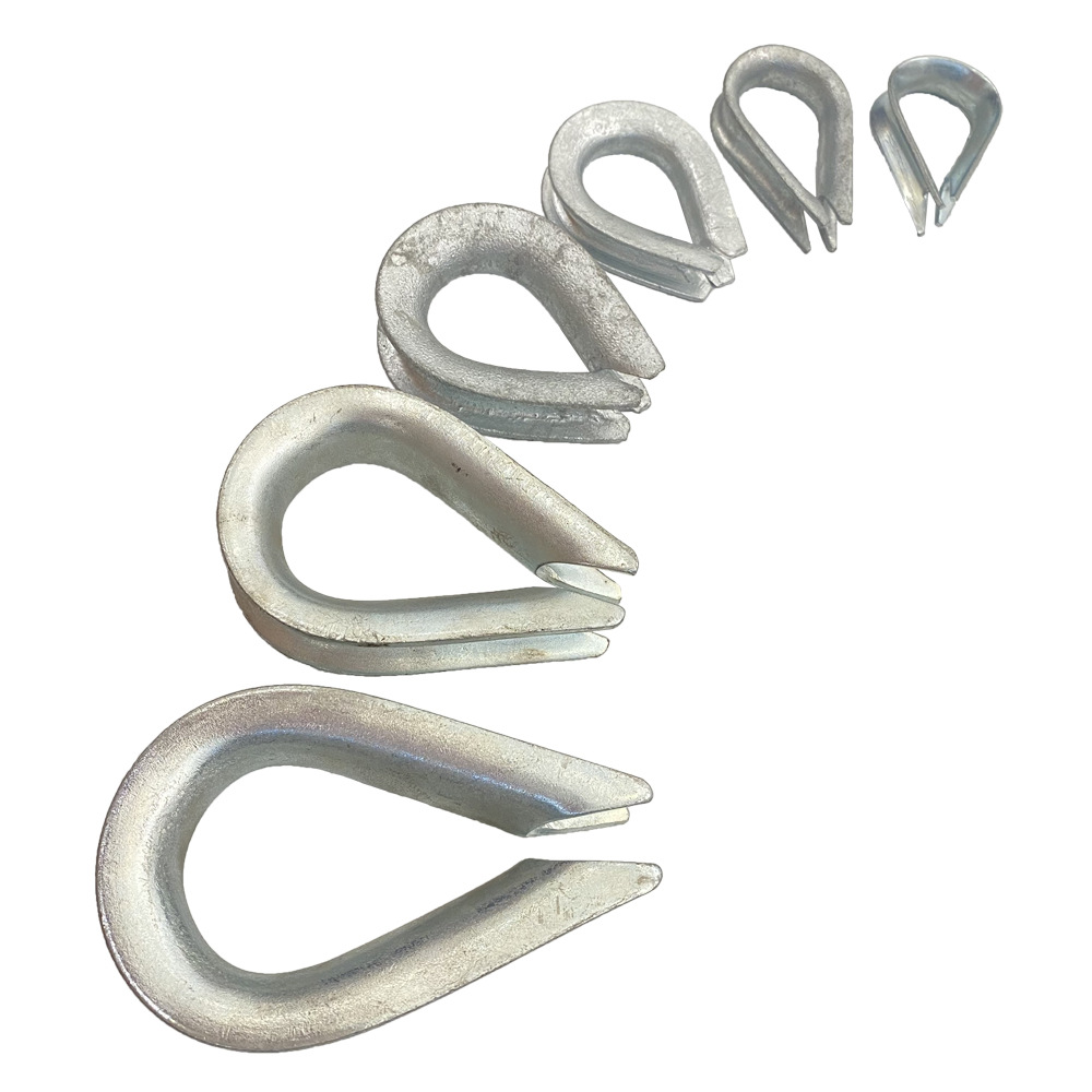 Manufacturer Wholesale Wire Rope Rigging Chicken Heart Ring Processing Various Specifications Cable Accessories Triangle Chicken Heart Ring
