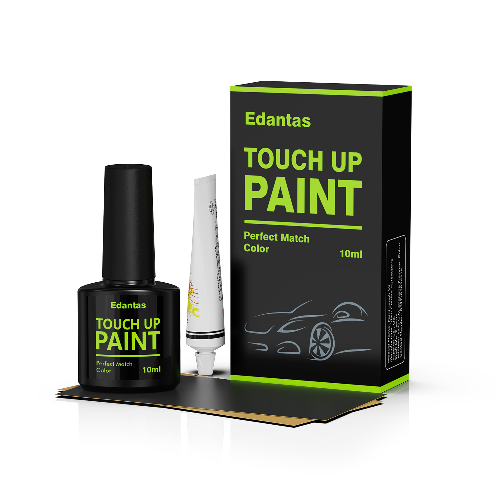 New Car Paint Pen Touch-Up Pen, Special Car Paint Pen, Starry Gray Pearl White Scratch Repair Tool