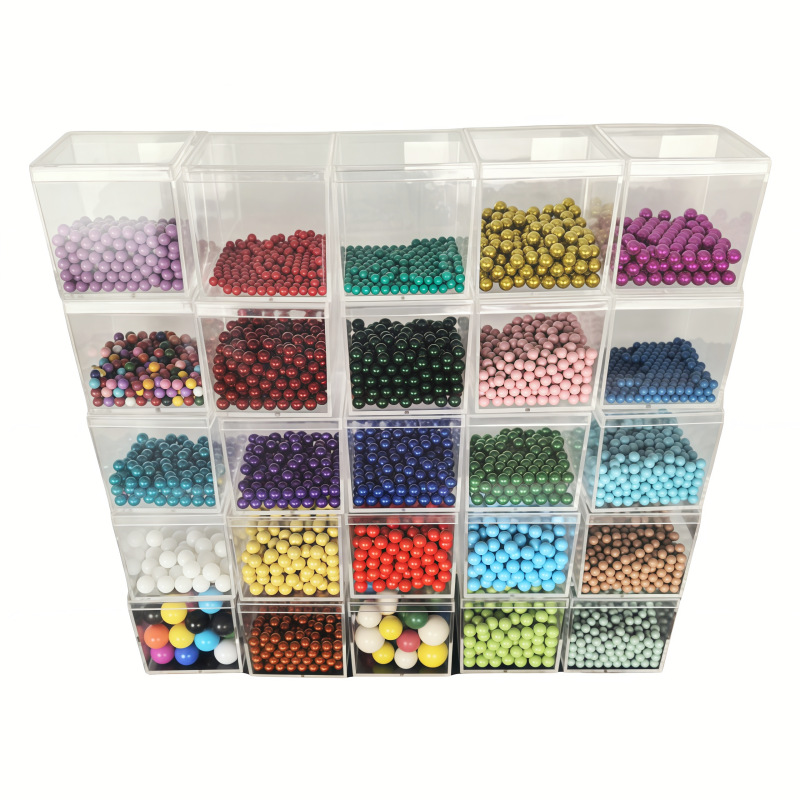 Cross-Border Toys Solid Steel Balls Iron Balls 5Mm6Mm7Mm8Mm9Mm10Mm Ball Manufacturer Beads Cross-Border Hot Sale