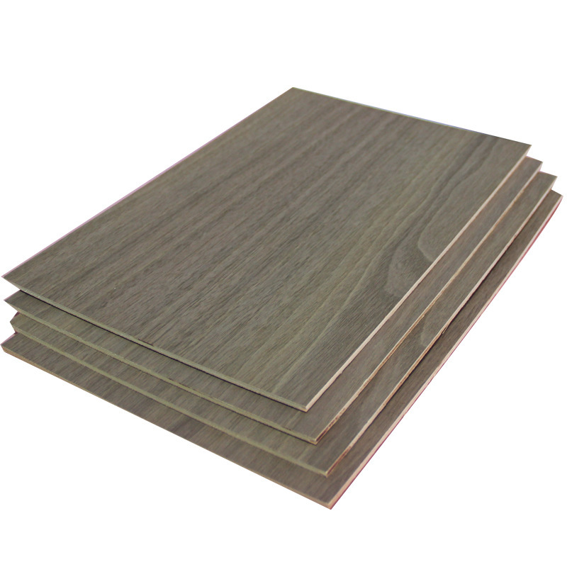 Black walnut pattern veneer 5mm poplar core plywood AA decorative multi-layer board furniture board cabinet wood board
