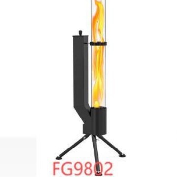 Glass Tube Cross-border Rocket Furnace Household Heating Furnace Particle Furnace Portable Integrated Special Glass Tube