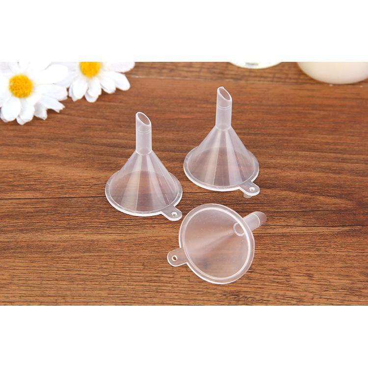 Plastic separatory funnel pp perfume separatory funnel mini toner cosmetic packaging tool manufacturers