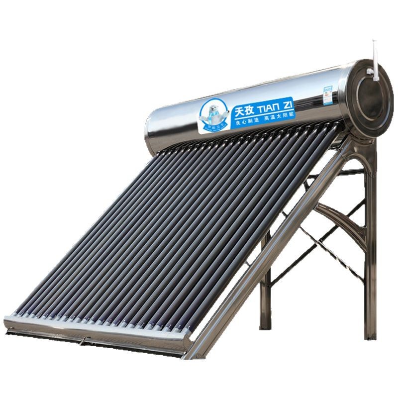 Cross-border exclusive for manufacturers Tianzi solar water heater household automatic new vacuum tube photoelectric heating dual-purpose