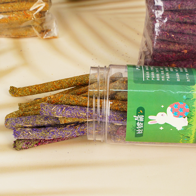 Pet Molar Petal Grass Stick Rabbit Totoro Dutch Pig Petal Alfalfa Grass Timothy Grass Stick Molar Snack