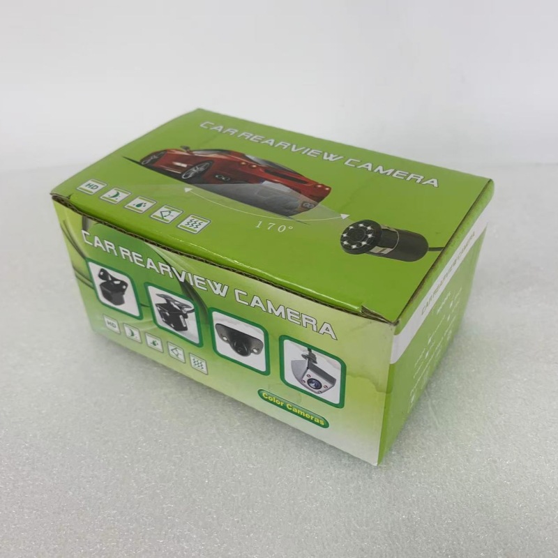Spot Car Camera Packaging Box Electronic Products Flip Carton Car Rearview Mirror Accessories Cardboard Box Wholesale