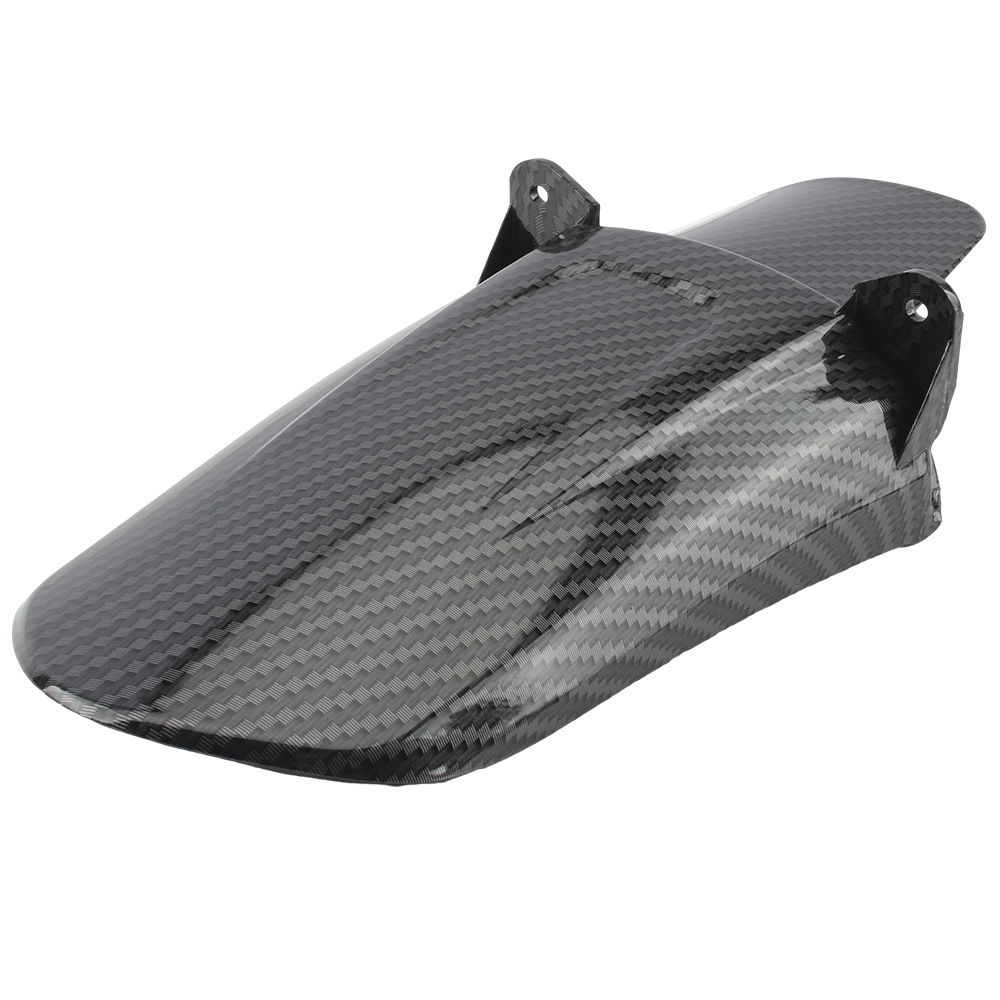 Suitable for Qingfeng Off-Road Motorcycle Rear Fender Fender Modified Rear Shock Absorber Carbon Fiber Fender