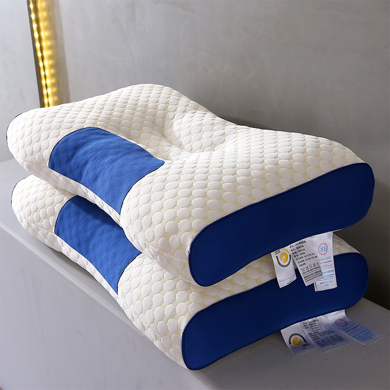 Source Factory Water Cube Pillow Neck Protection SPA Massage Pillow Single Dormitory Hotel Home Pair Single Pillow Core