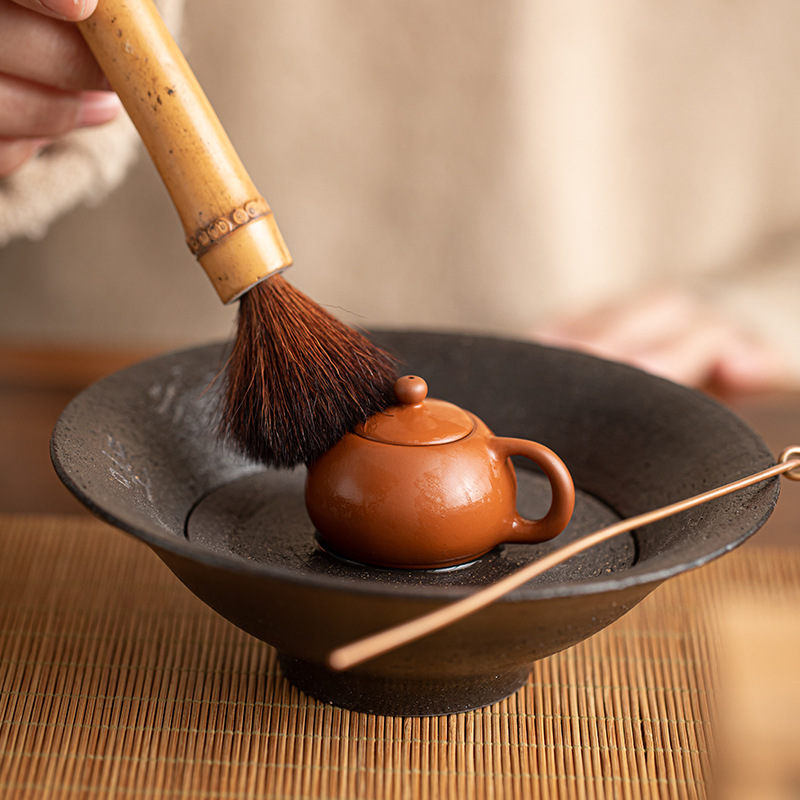 Fingertip Pot Purple Sand Mini Teapot Tea Play Tea Table Make Tea Play Tea Pet Ornaments Kung Fu Tea Ceremony Zero Match