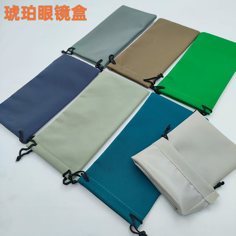 Коробка для очков, сумка для солнцезащитных очков, оптовая продажа, цветные сумки для хранения с завязками