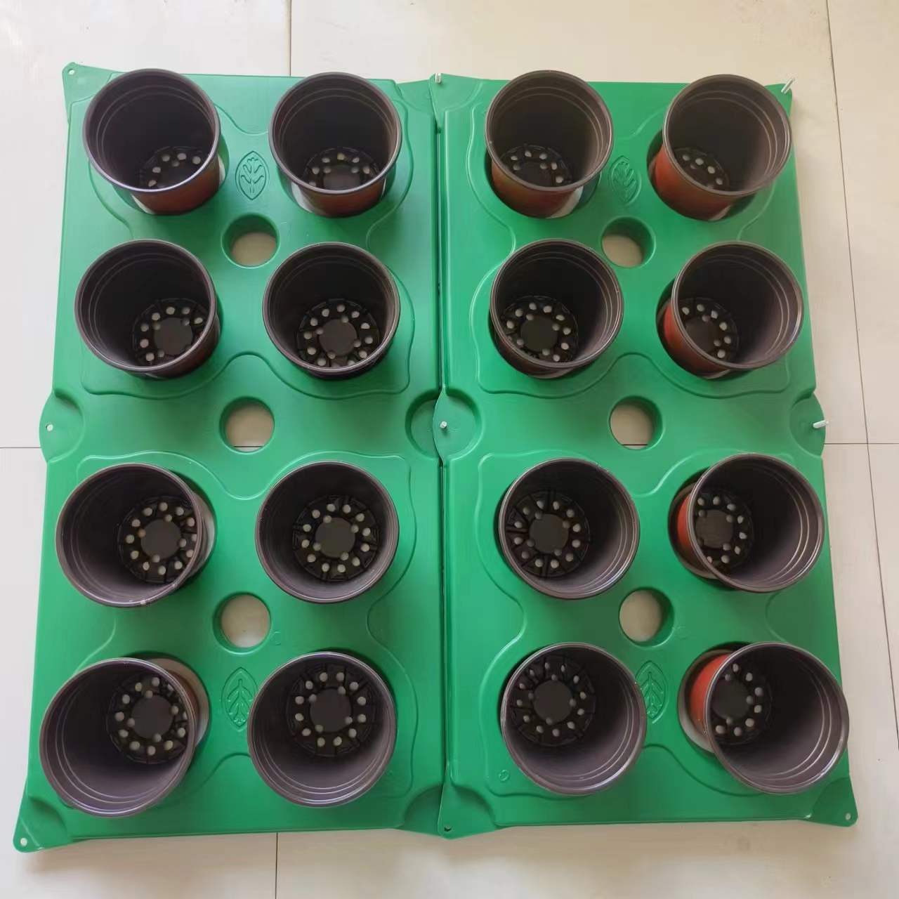 Eight-Hole Ecological Floating Island Aquatic Plant Planting Floating Board River Greening Water Floating Bed Purification Floating Island Water Quality Purification