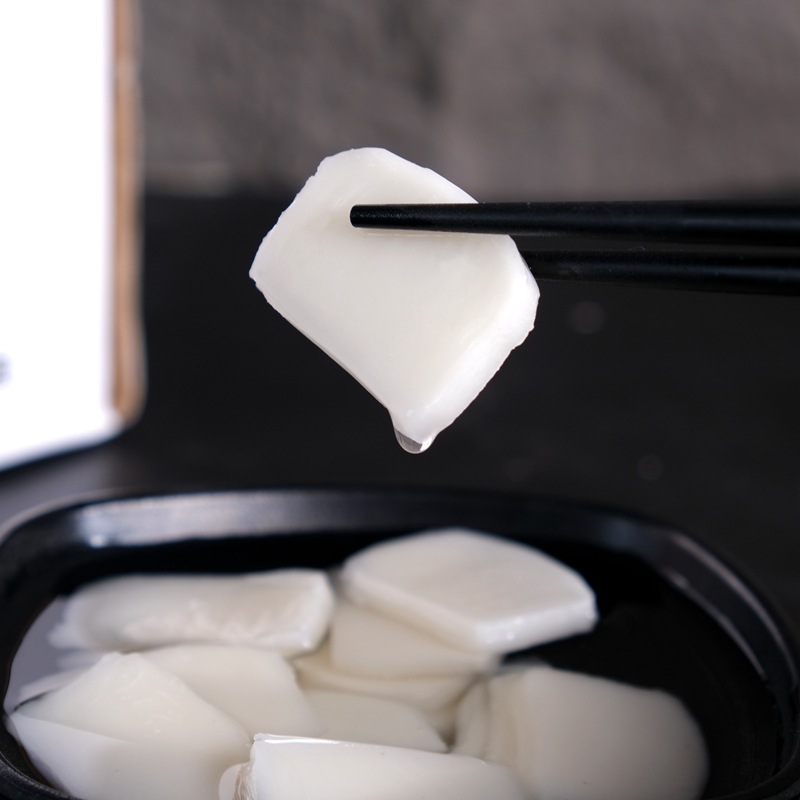 Sliced Rice Cakes, Water-Milled Rice Cakes, Rice Cake Strips, Hot Pot Ingredients, Ningbo Flavor Handmade Vacuum Individually Packaged