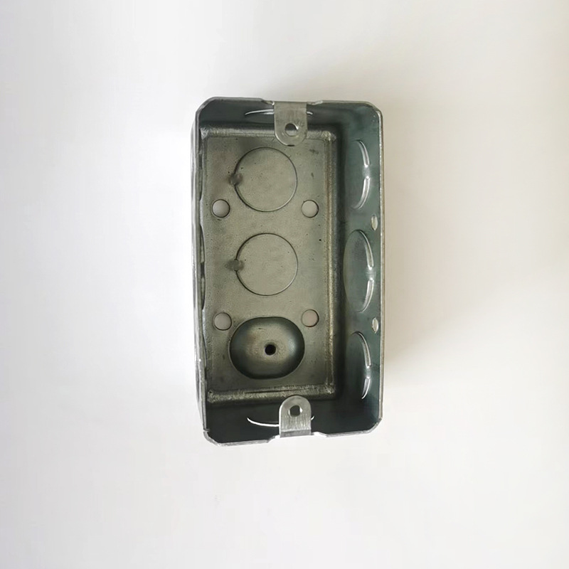 120 Single Bottom Box Wall Junction Box Indoor Socket Box Switch Open Box Junction Box Switch Bottom Box