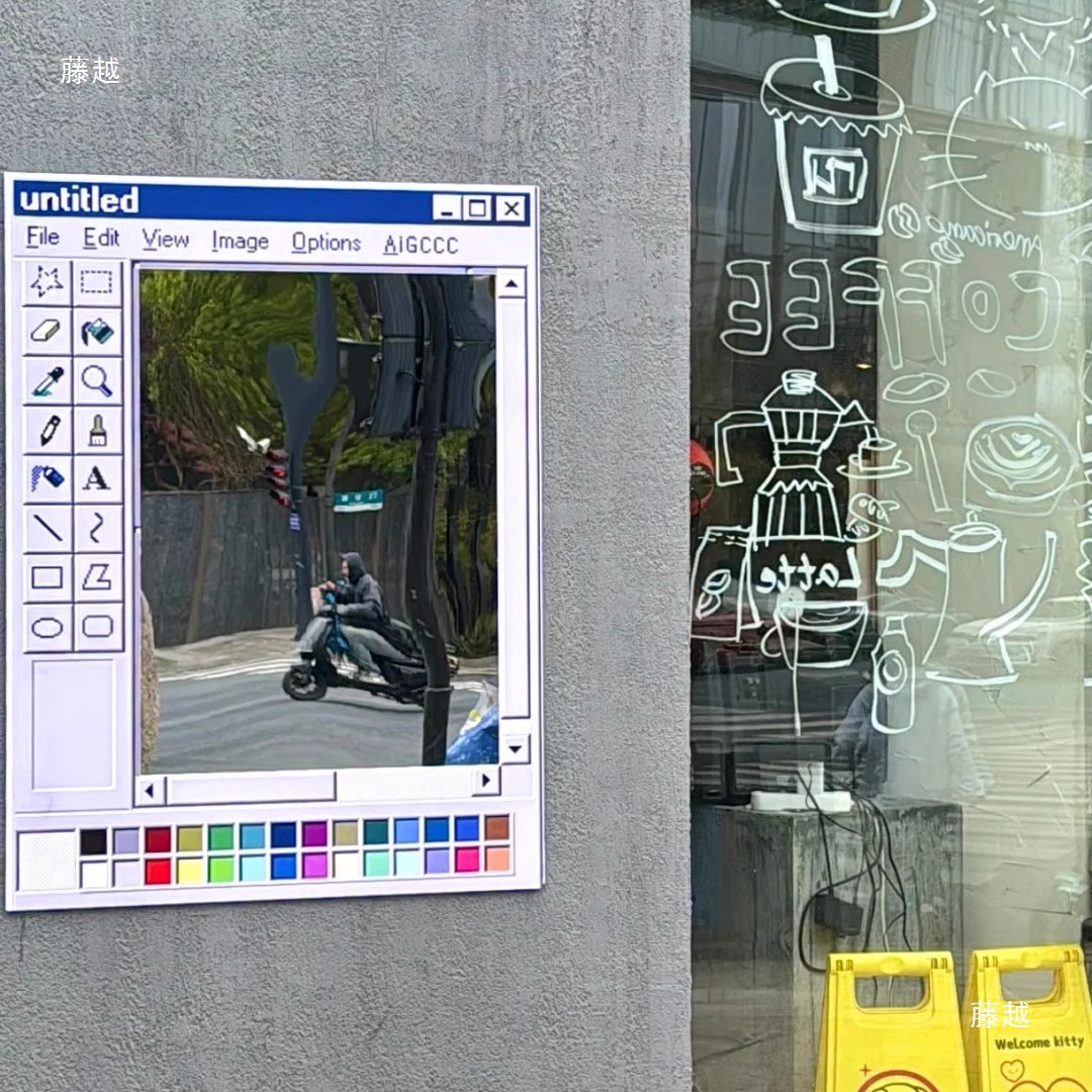 Ins Popular Mirror Sign Creative Photo Selfie Check-In Mirror Acrylic Plaque Wall Decoration