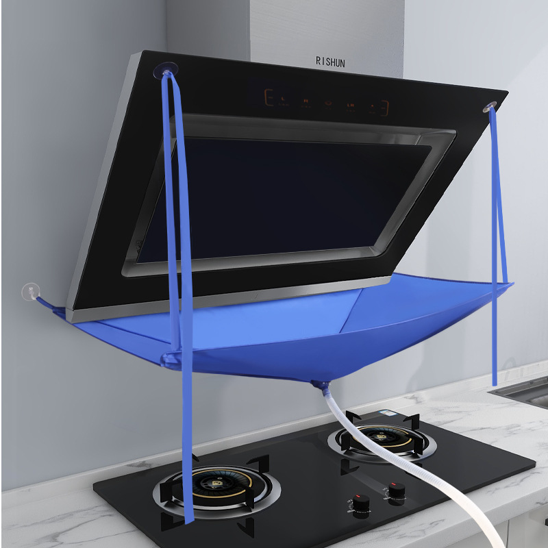 Чехол для чистки вытяжки на кухне, без клея, водонепроницаемый, для тяжелых жировых загрязнений