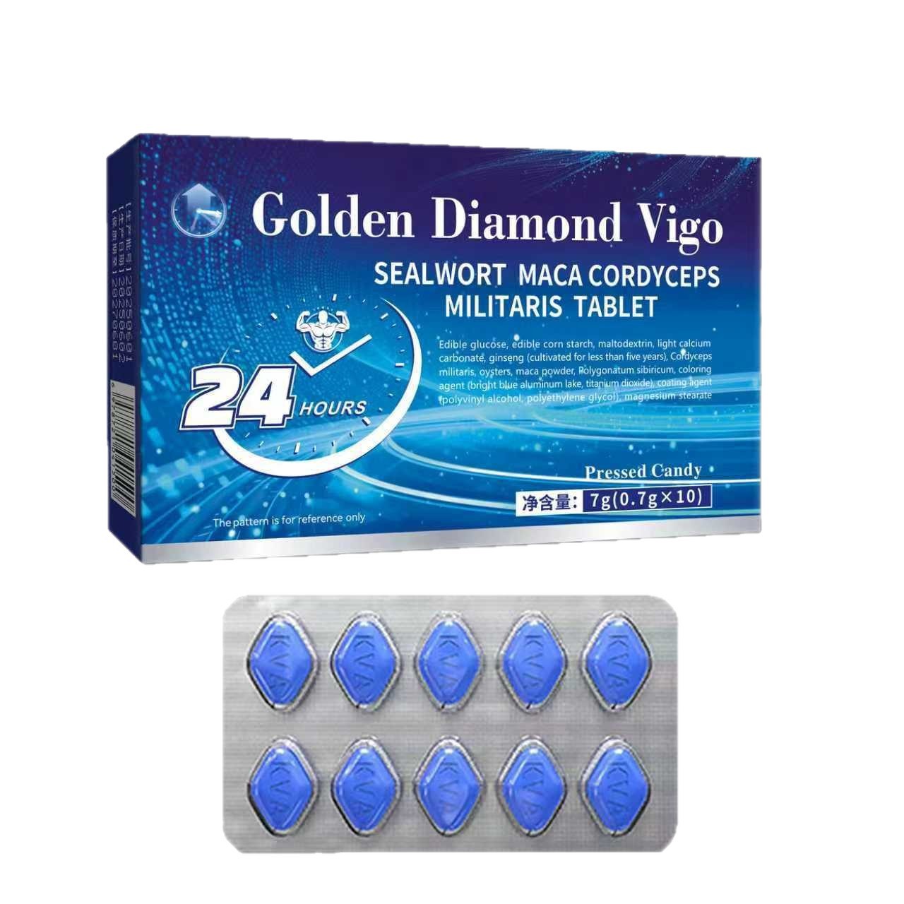 New Popular Product Polygonatum Maca Cordyceps Sinensis Tablet Candy Adult Men's Nourishing Spot Wholesale Dropshipping