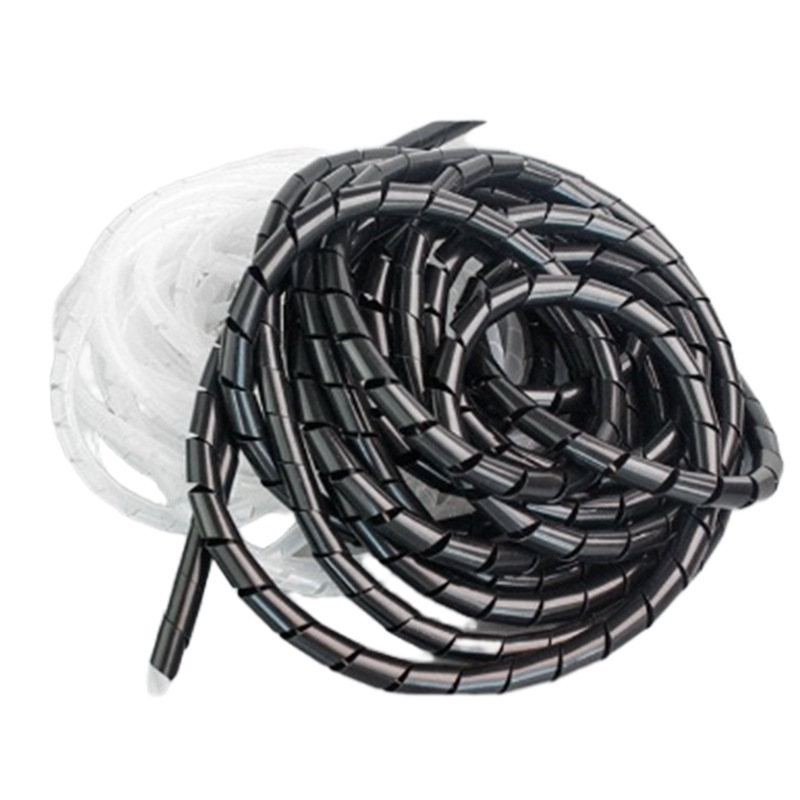 Anti-Static Winding Tube Anti-Static Winding Tube Fire Retardant V0 Level Pe Winding Tube Transparent Cable Management Tube Wholesale