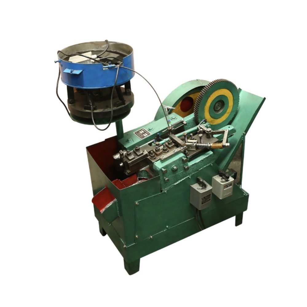 Fully Automatic Thread Rubbing Machine M6/207 Can Be Customized Small Vertical Single-Head Thread Rubbing Machine Chamfering Screw Knurling Machine