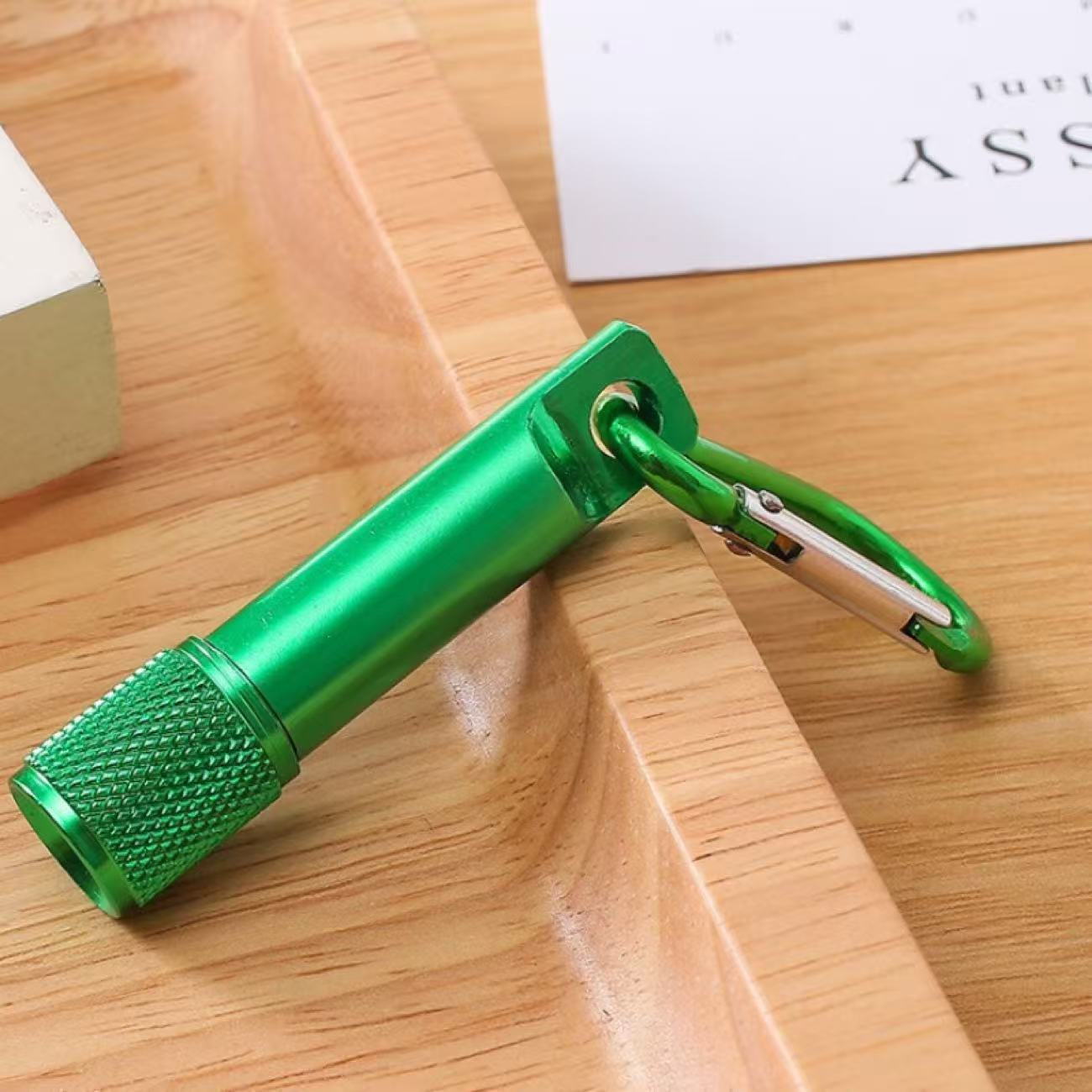 T Mini Custom Logo Small Flashlight Carabiner Small Flashlight Mini Strong Light Flashlight Led Flashlight Wholesale