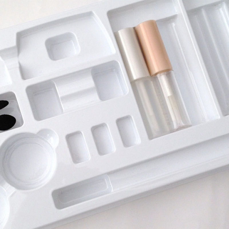 Wholesale Disposable Blister Packaging Cosmetic Inner Tray Pet Blister Tray Gift Box Custom Blister Box Available