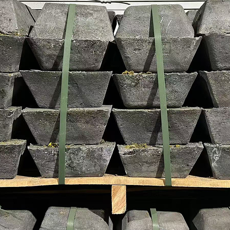 Spot Low Price Supply of Coarse Antimony with 85% Antimony Content Antimony Lead Ingot. Welcome to Inquire