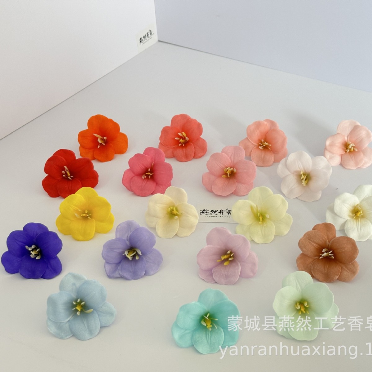 Anhui Factory Open Tulip Lily Soap Flower Small Flower Open Tulip Wholesale Specializes in Quality Soap
