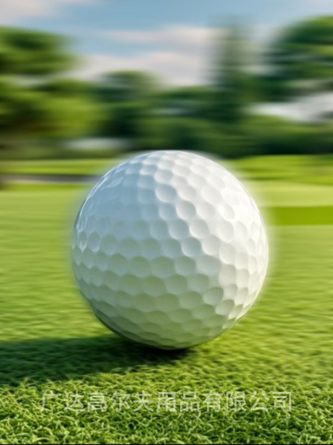 2 Layer Shalin New Golf Golf Blank Practice Ball Distance Ball Printable Logo