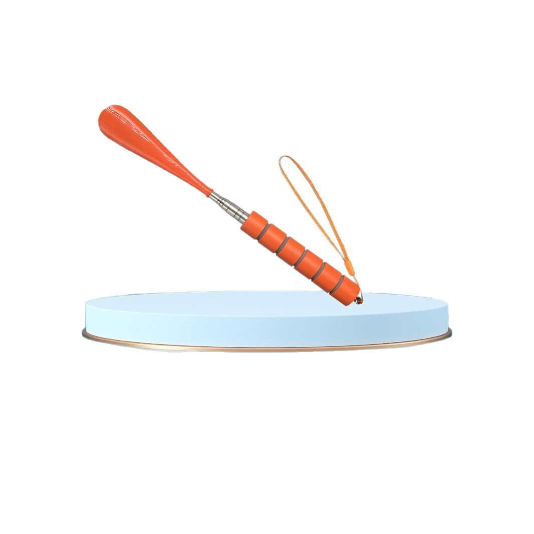 Factory direct supply stainless steel retractable shoehorn retractable shoehorn lift shoehorn artifact lazy shoehorn