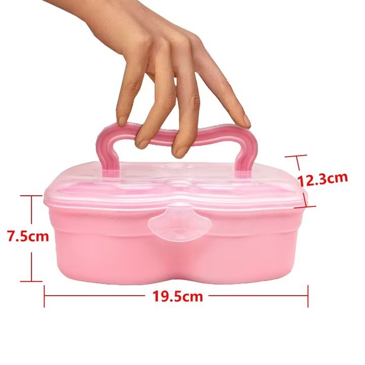 Haishi Hainuo First Aid Kit Small Medicine Box Home Outdoor Car Emergency Kit Iodophor Gauze Band-Aid Dressing Kit