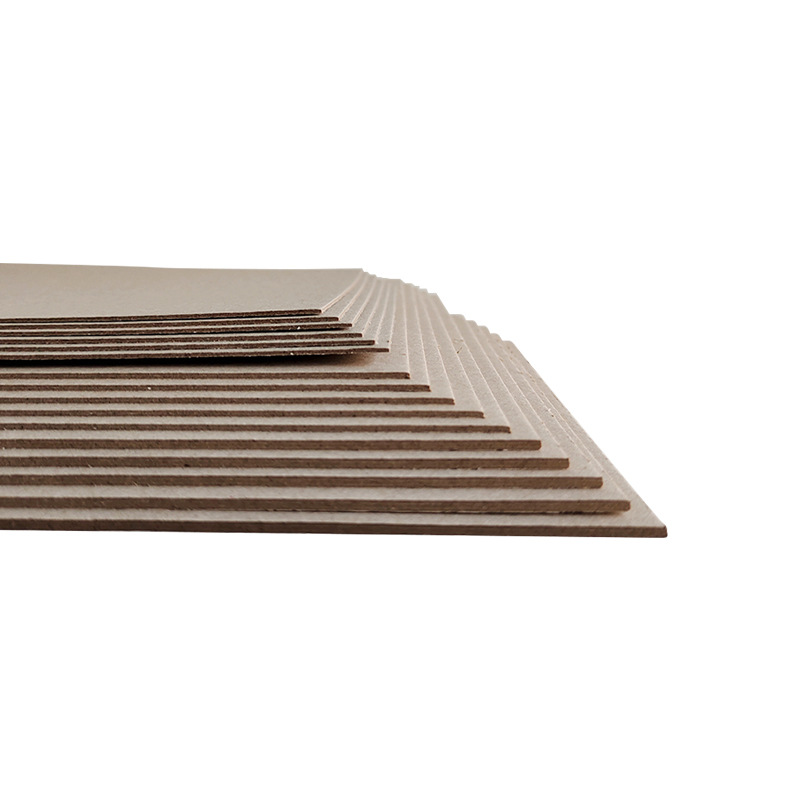 Yiwu A4 thick gray cardboard cardboard storage box packaging cardboard double-sided gray card cardboard 1-2mm